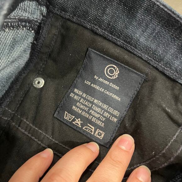 Y2K Citizens of Humanity Dark Wash Liberty mid Rise Bell Bottom Jeans USA Sz 28 - Picture 9 of 12